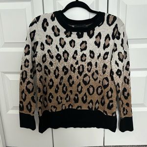 Ann Taylor Leopard Sweater